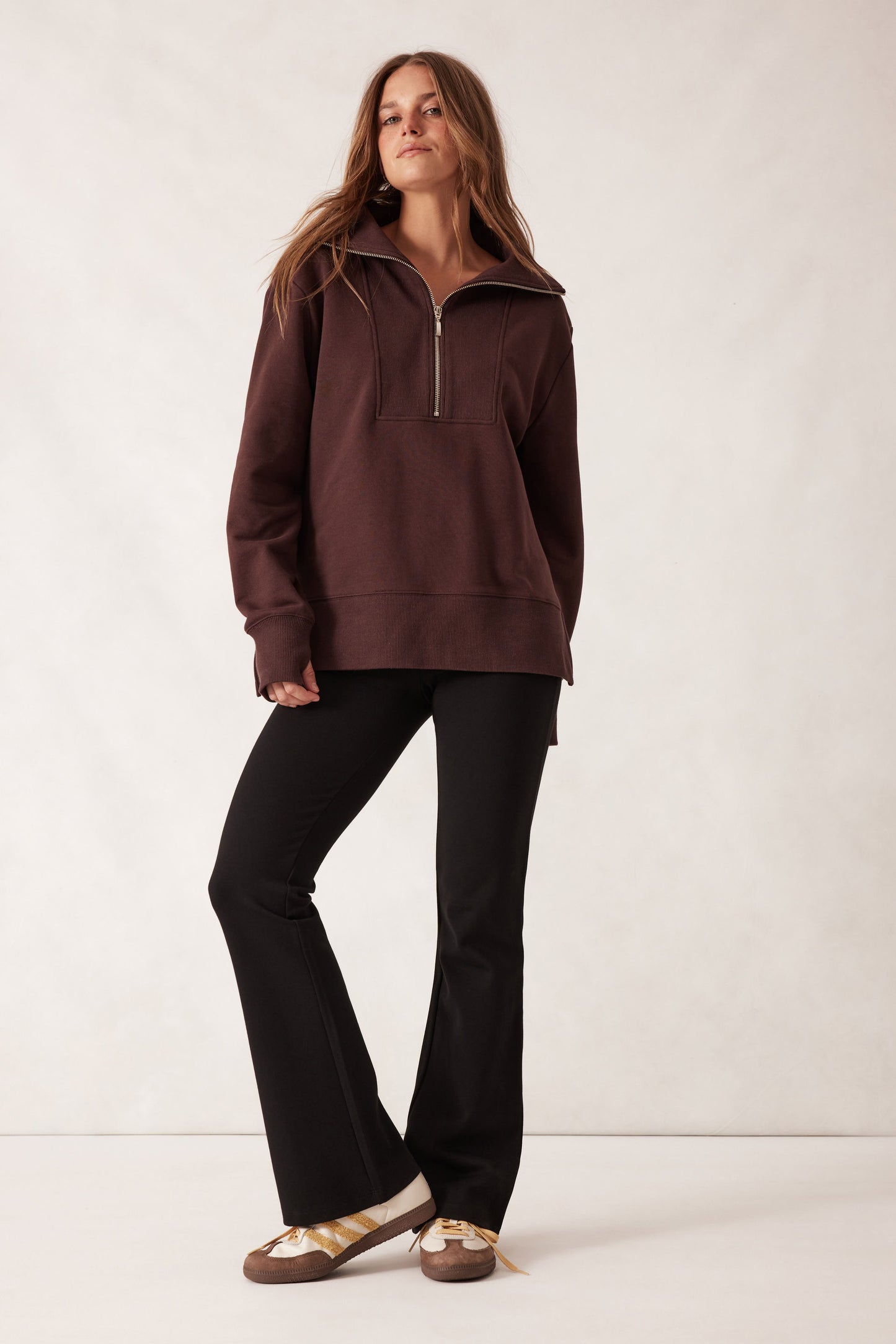 SWEAT ISABELLA HALF ZIP
