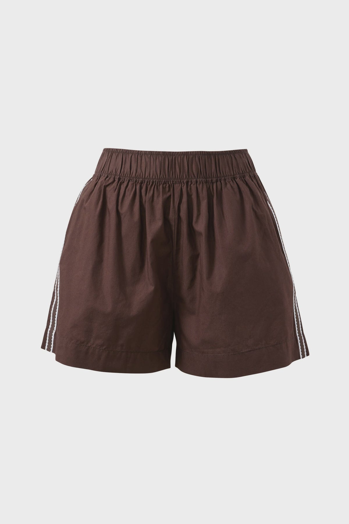 SHORT MILA - CHOCOLATE SIDE STRIPE