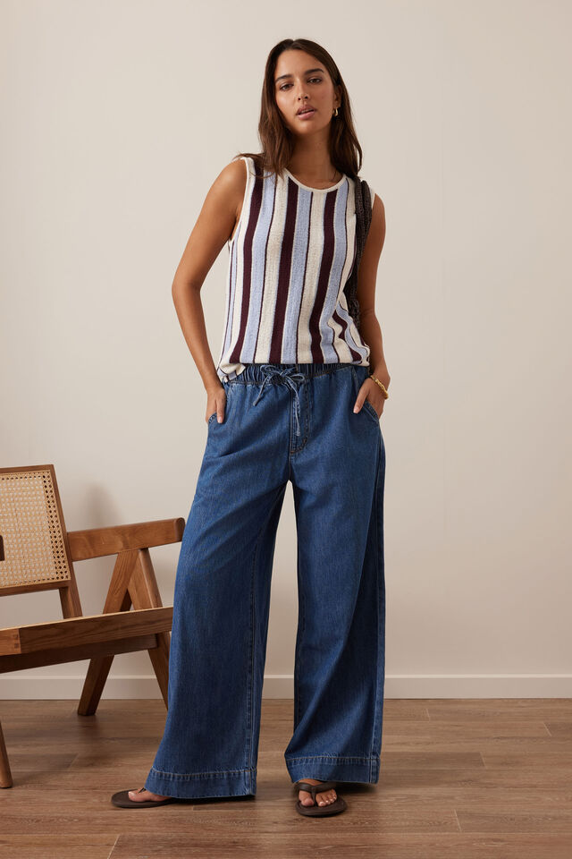 PANT WIDE LEG DRAWSTRING ANDIE