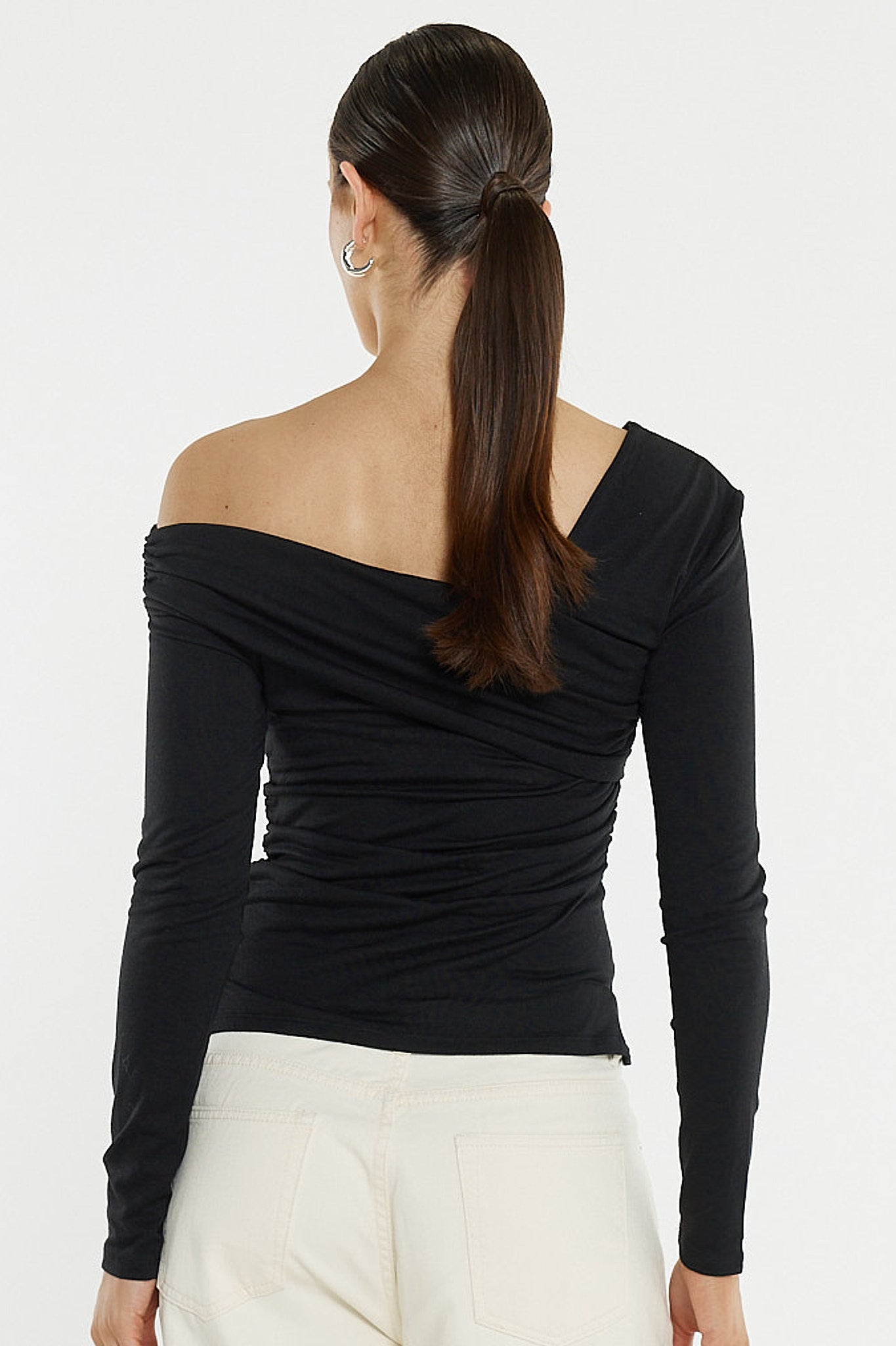 TOP TESS ASYM - BLACK