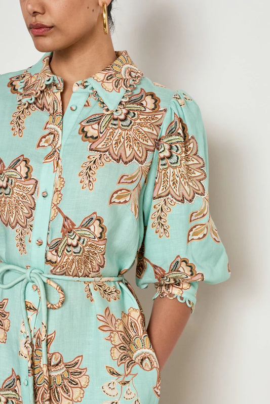 DRESS HEIR - MINT KGARI