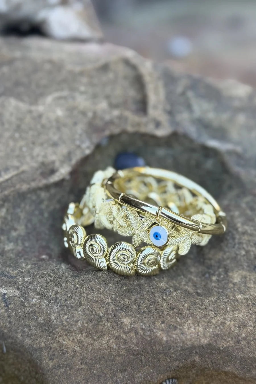 BRACELET GOLDEN CONCH