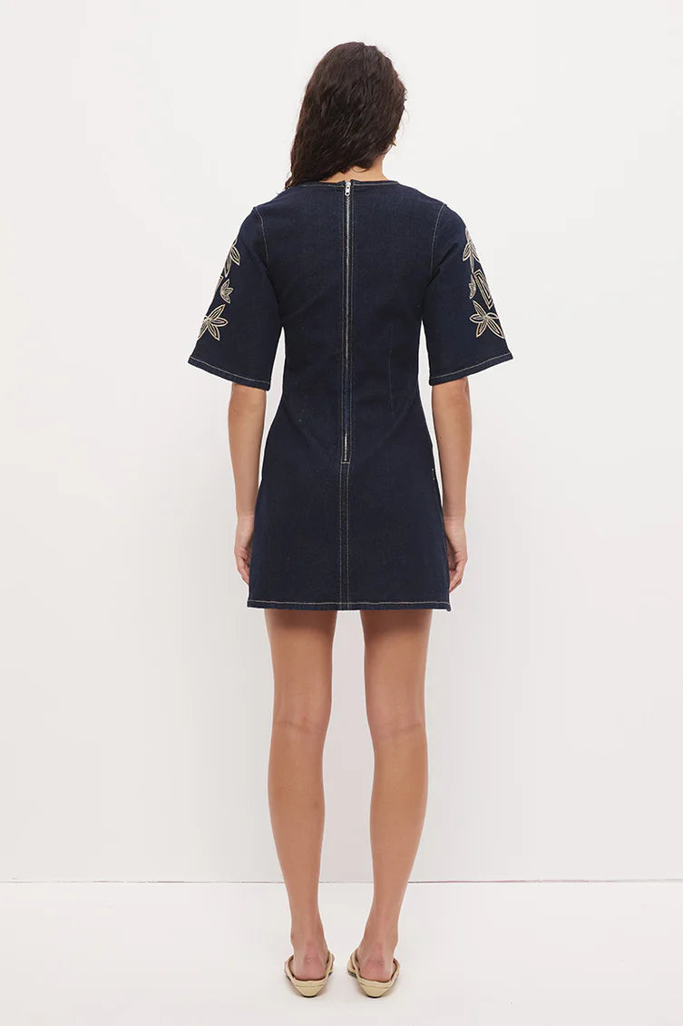 DRESS CORA MINI DENIM