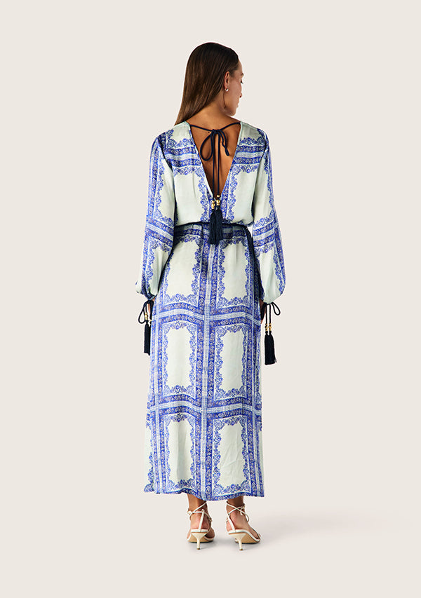 DRESS JORDI LONG SLEEVE MAXI