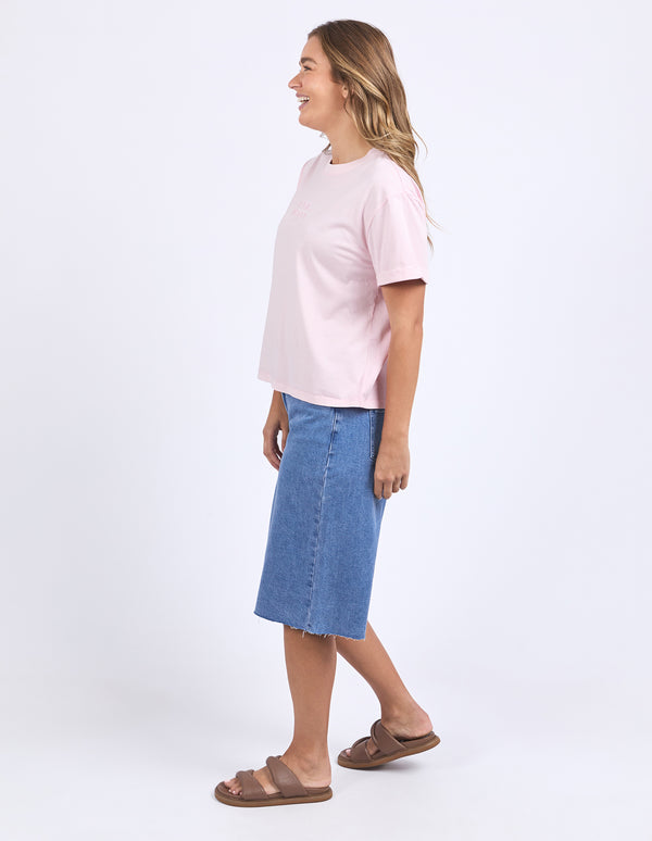 TEE HUNTLEIGH OVERSIZED - PALE PINK