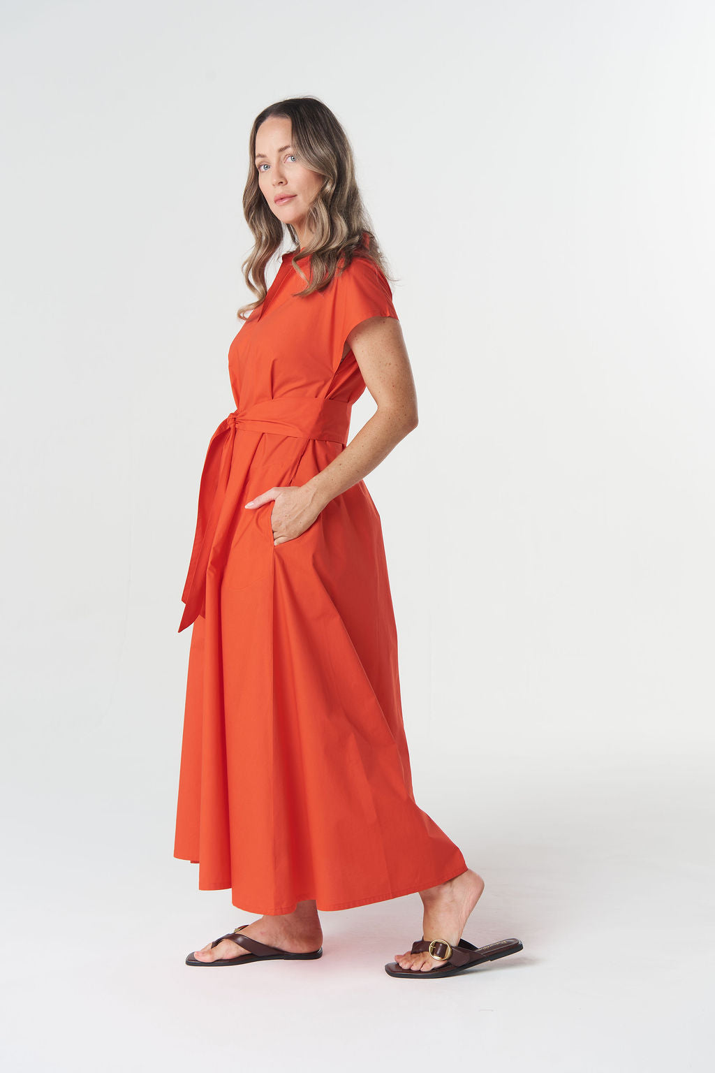 DRESS SHELL COTTON - GARNET
