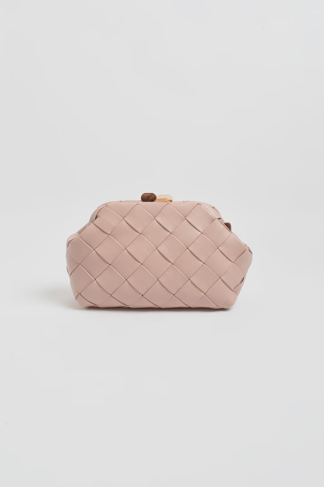 CLUTCH AMELIE WEAVE PINK