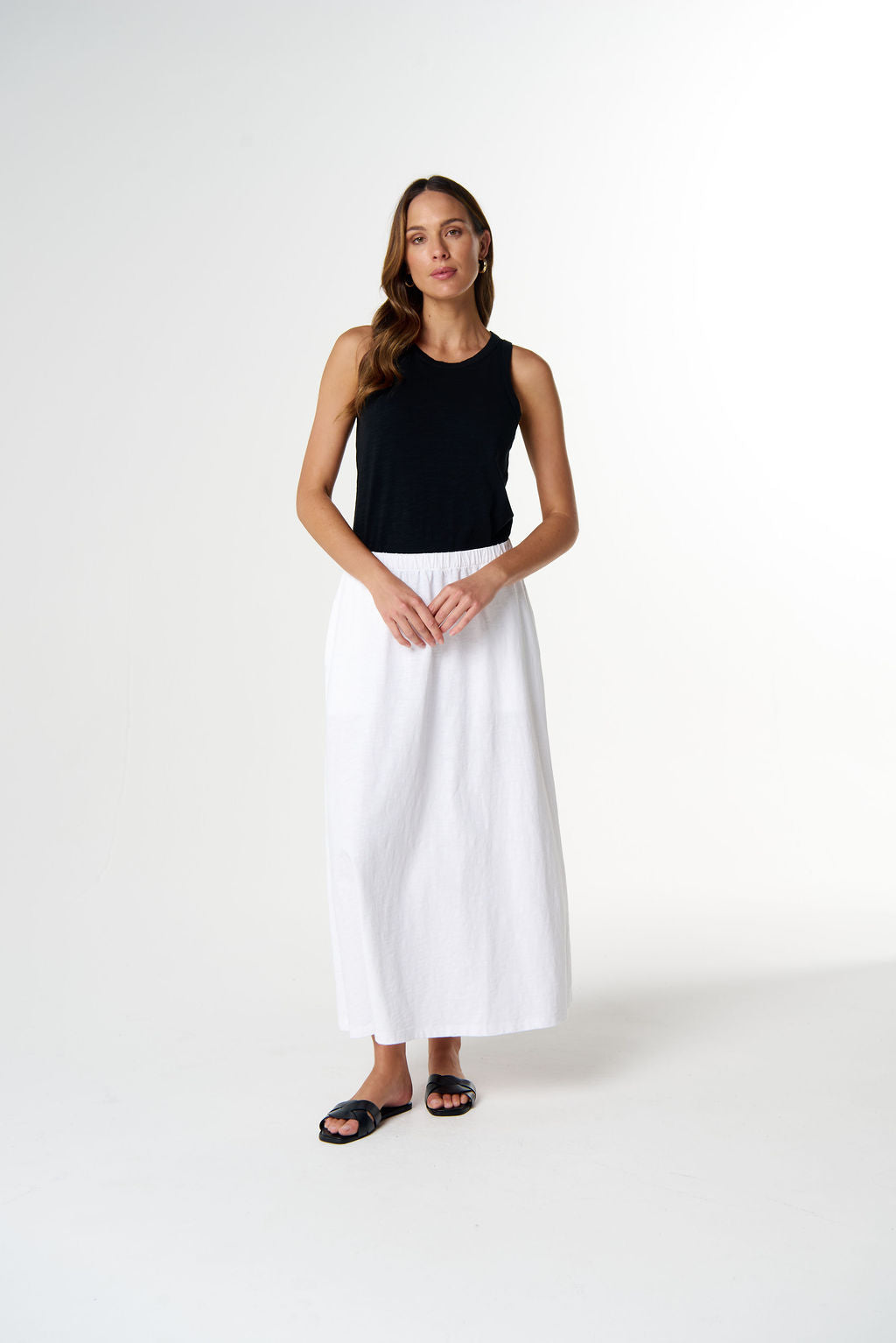 SKIRT WILD COTTON KNIT MAXI