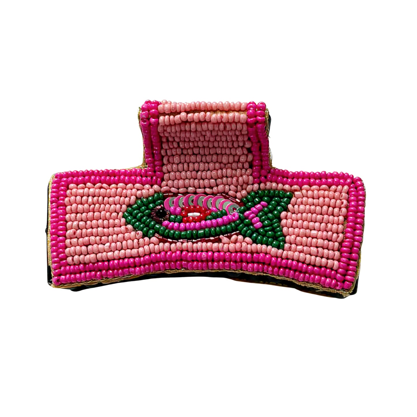 HAIR CLIP BEADED