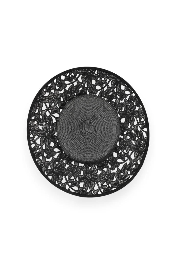 BOATER CHLOE - BLACK