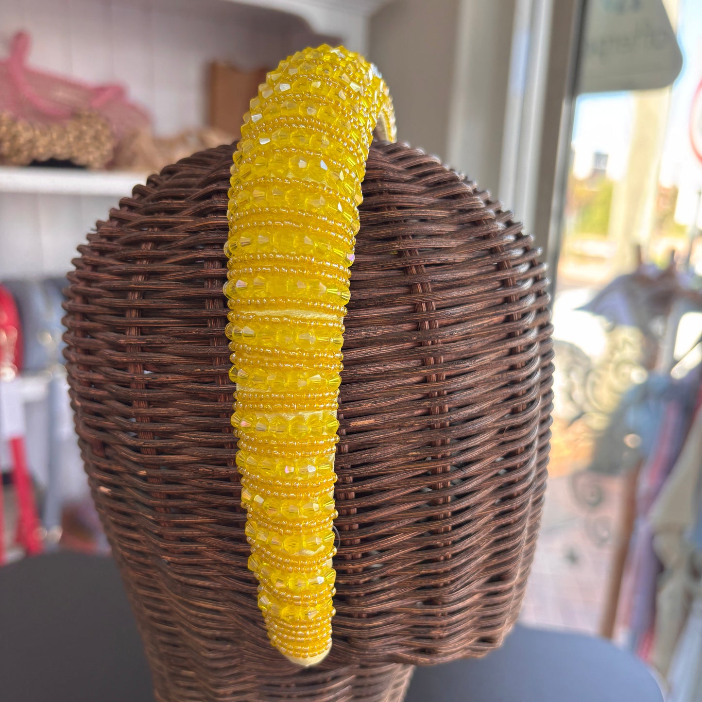 HEADBAND JULIA - YELLOW