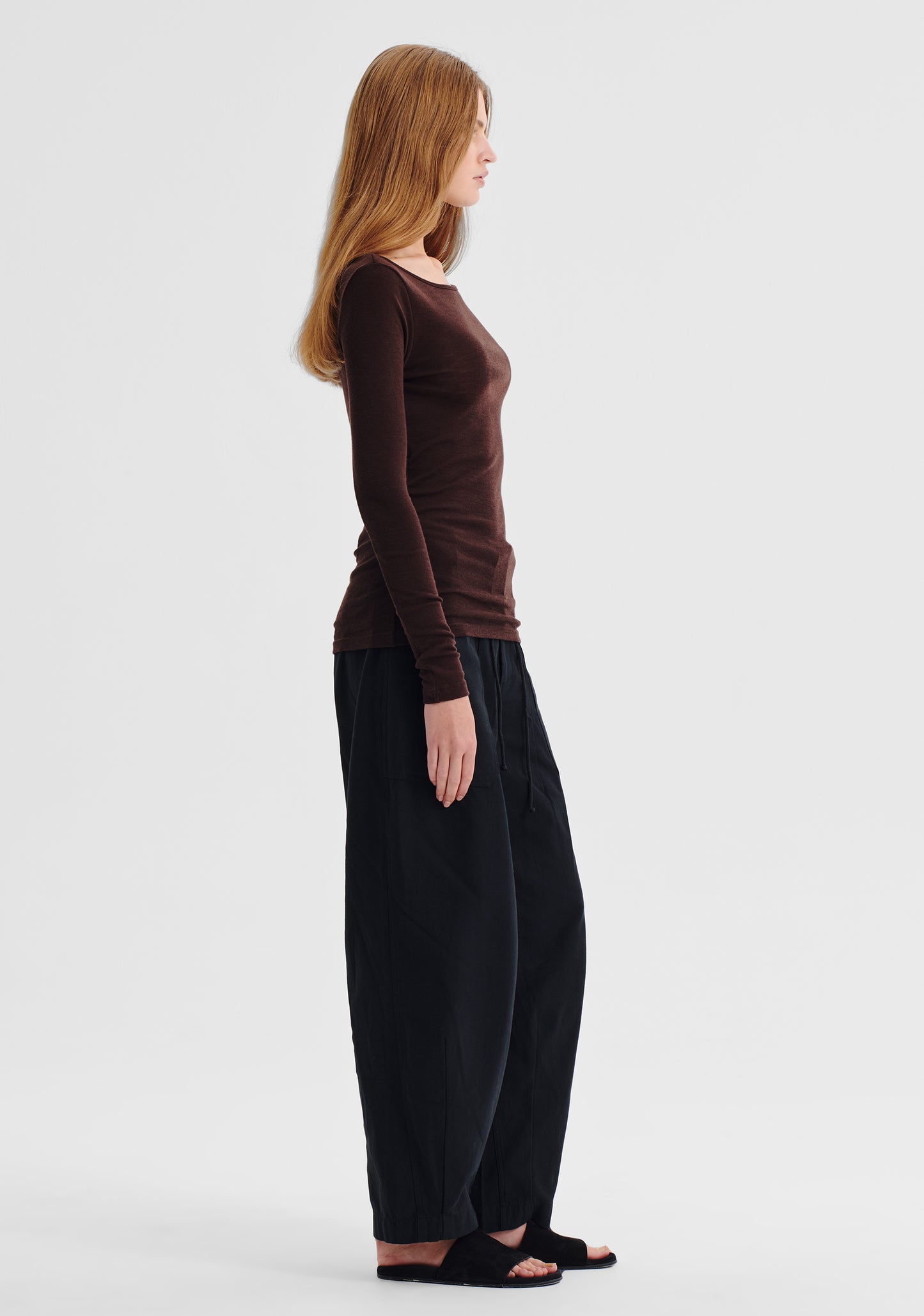 TOP MORRI MERINO ROUND NECK