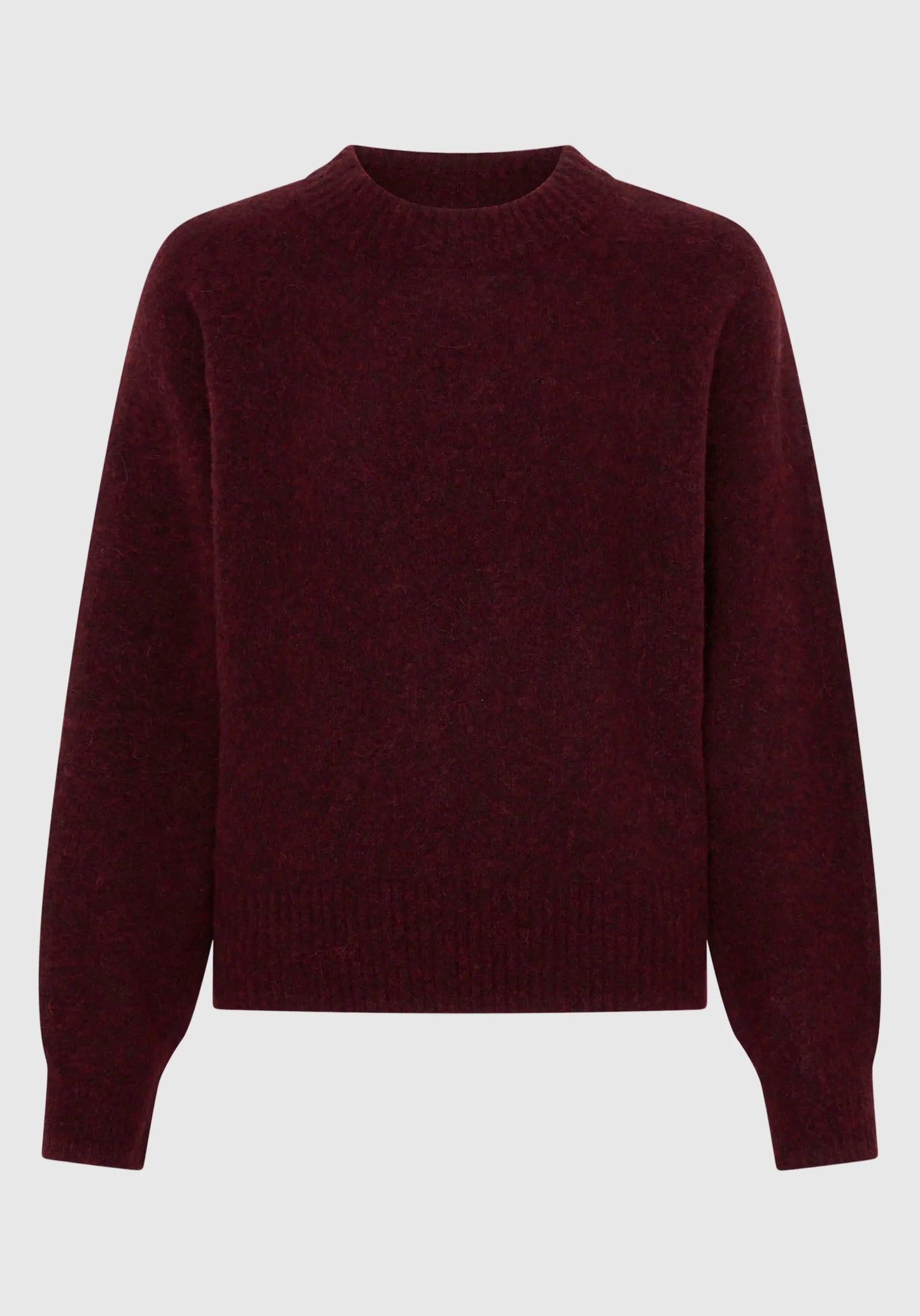PULLOVER SOLENNE KNIT - EGGPLANT