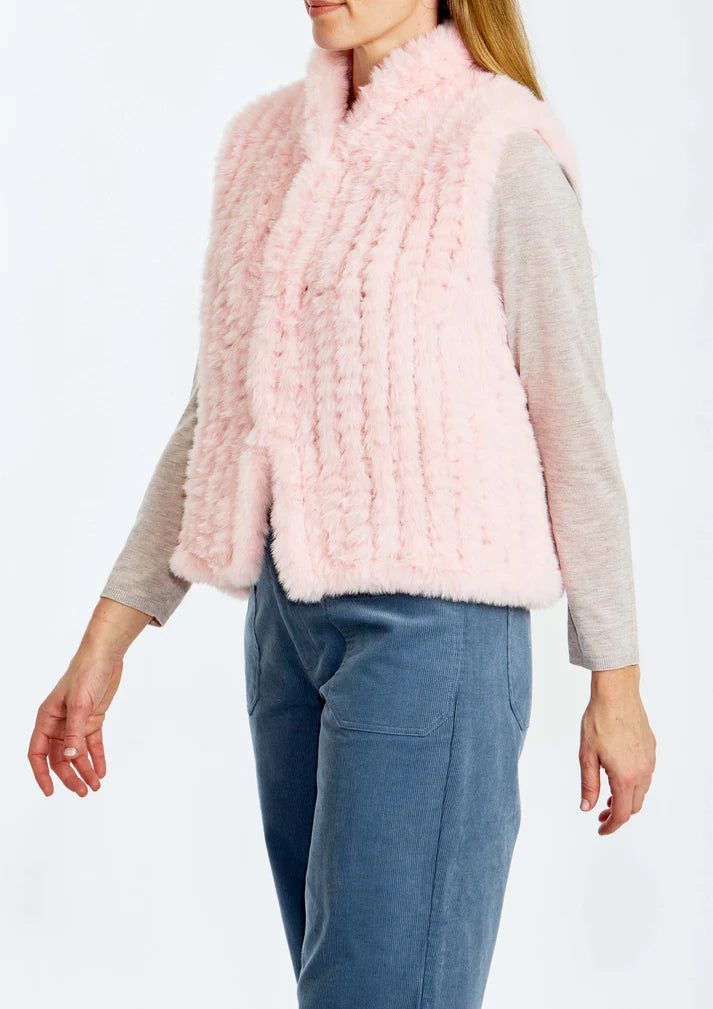 VEST FAUX FUR
