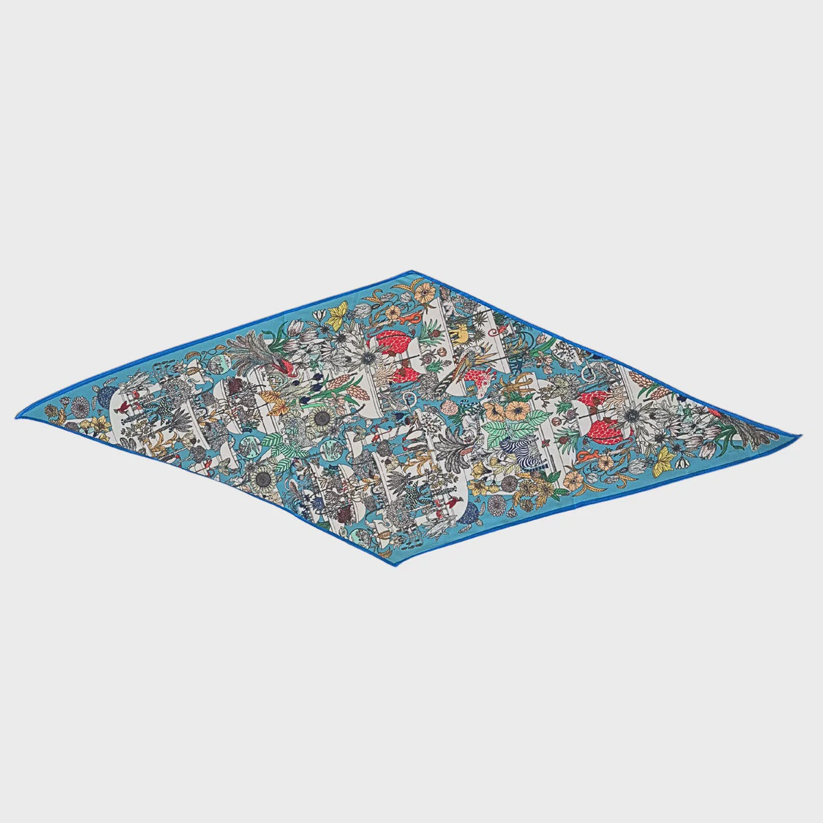 SCARF DIAMOND - TROPICAL GARDEN