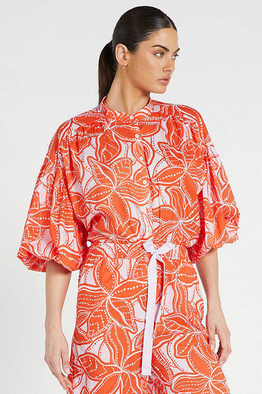 BLOUSE BILLOW SLEEVE