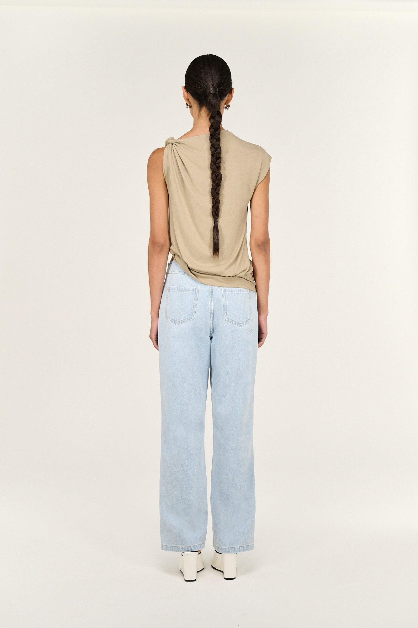 JEANS ANOUK MID RISE - LIGHT WASH