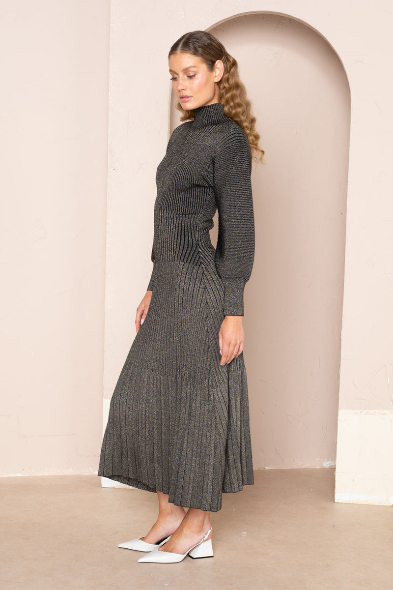Long Sleeve Knit Dress Maxi DRESS VIOLET KNIT MAXI CC's Trendz Long Sleeve Knit Dress Maxi DRESS VIOLET KNIT MAXI CC's Trendz