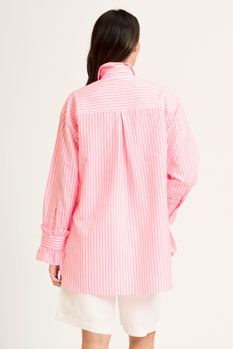 SHIRT THE FRILL FRONT & CUFF