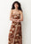 DRESS DEIA PRINT STRAPLESS