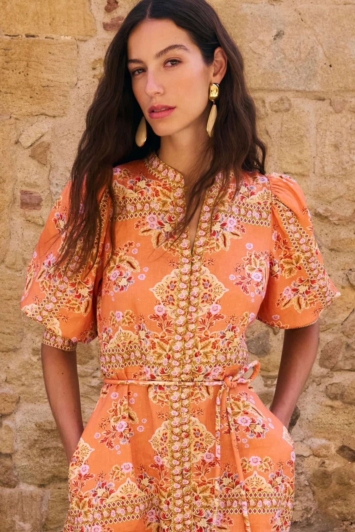 DRESS SCENIC - MARIGOLD GLOW
