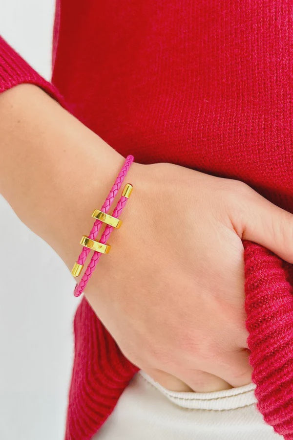 ROPE BRACELET - RASPBERRY