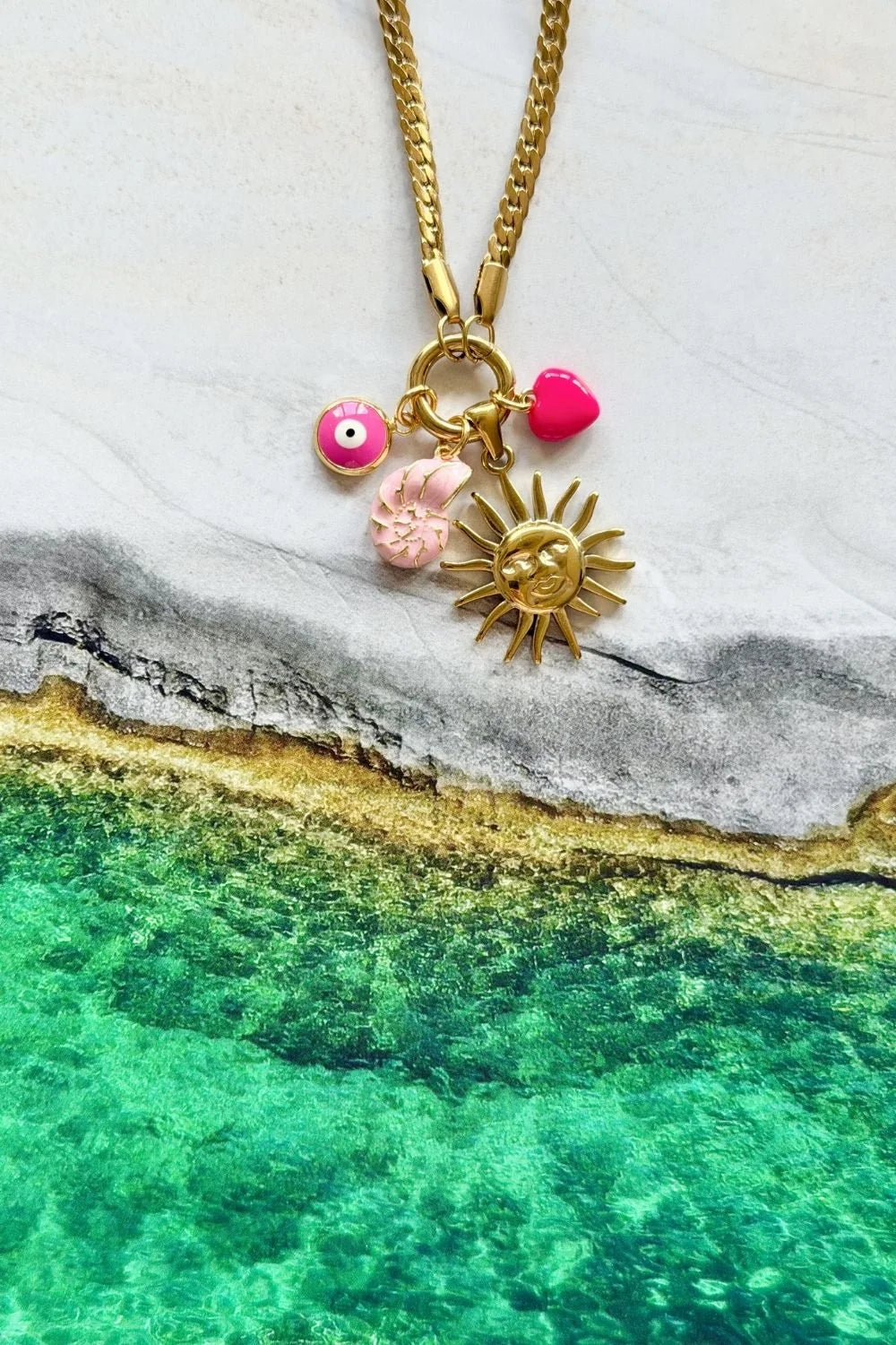 NECKLACE PINK PARADISE