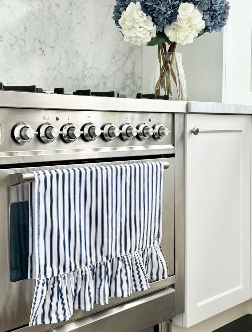 TEA TOWEL - TICKING STRIPE