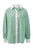 SHIRT PETA OVERSIZED - KELLY GREEN STRIPE WHITE COLLAR