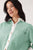 SHIRT PETA OVERSIZED - KELLY GREEN STRIPE WHITE COLLAR