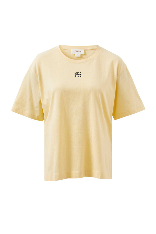 TEE STEVIE SLOUCHY - SUNNY YELLOW
