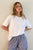 TEE STEVIE SLOUCHY - WHITE