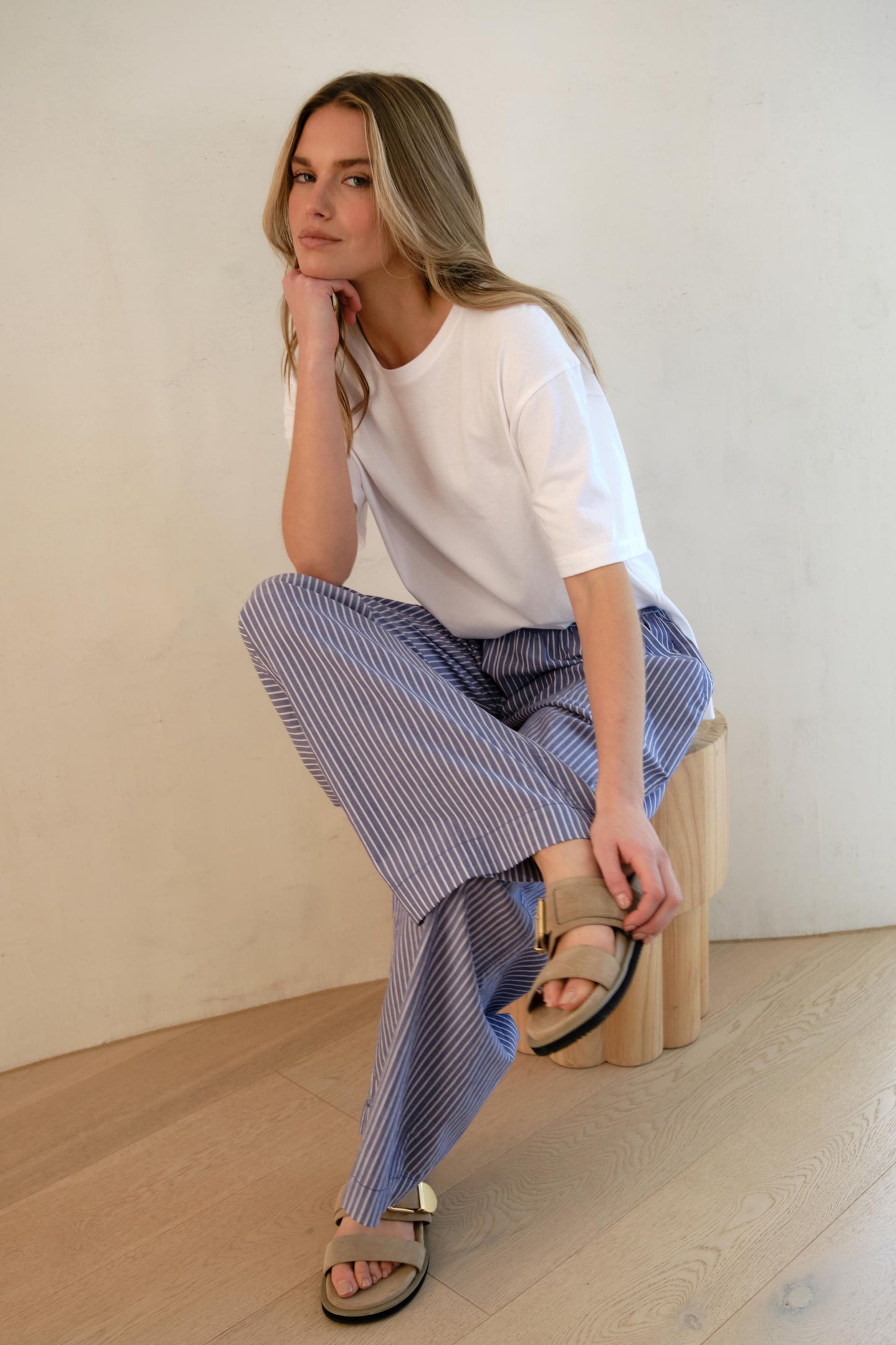 TEE STEVIE SLOUCHY - WHITE