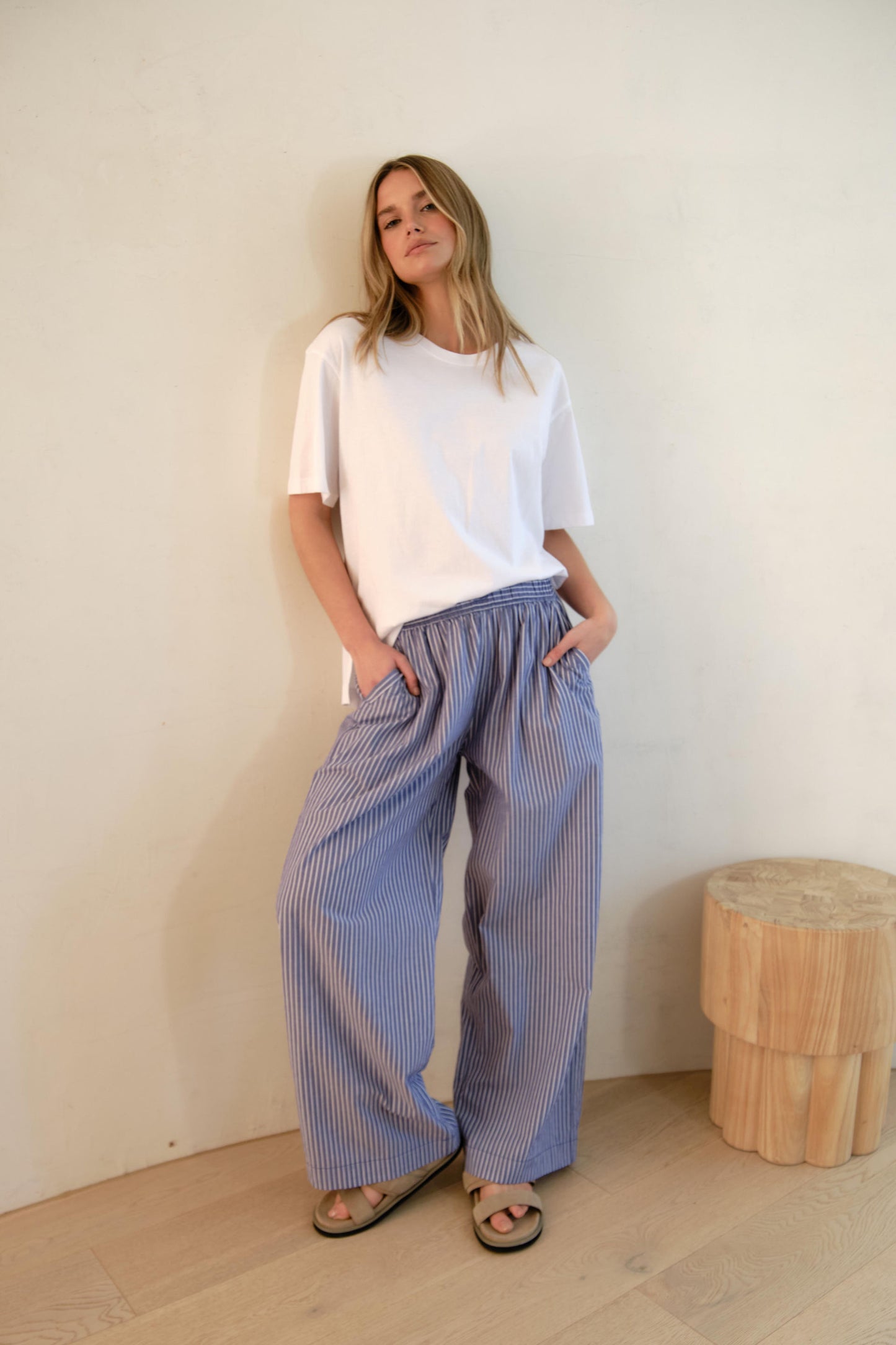 TEE STEVIE SLOUCHY - WHITE