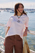 TEE STEVIE SLOUCHY - SUNFADED TINT/ISLAND PRINT