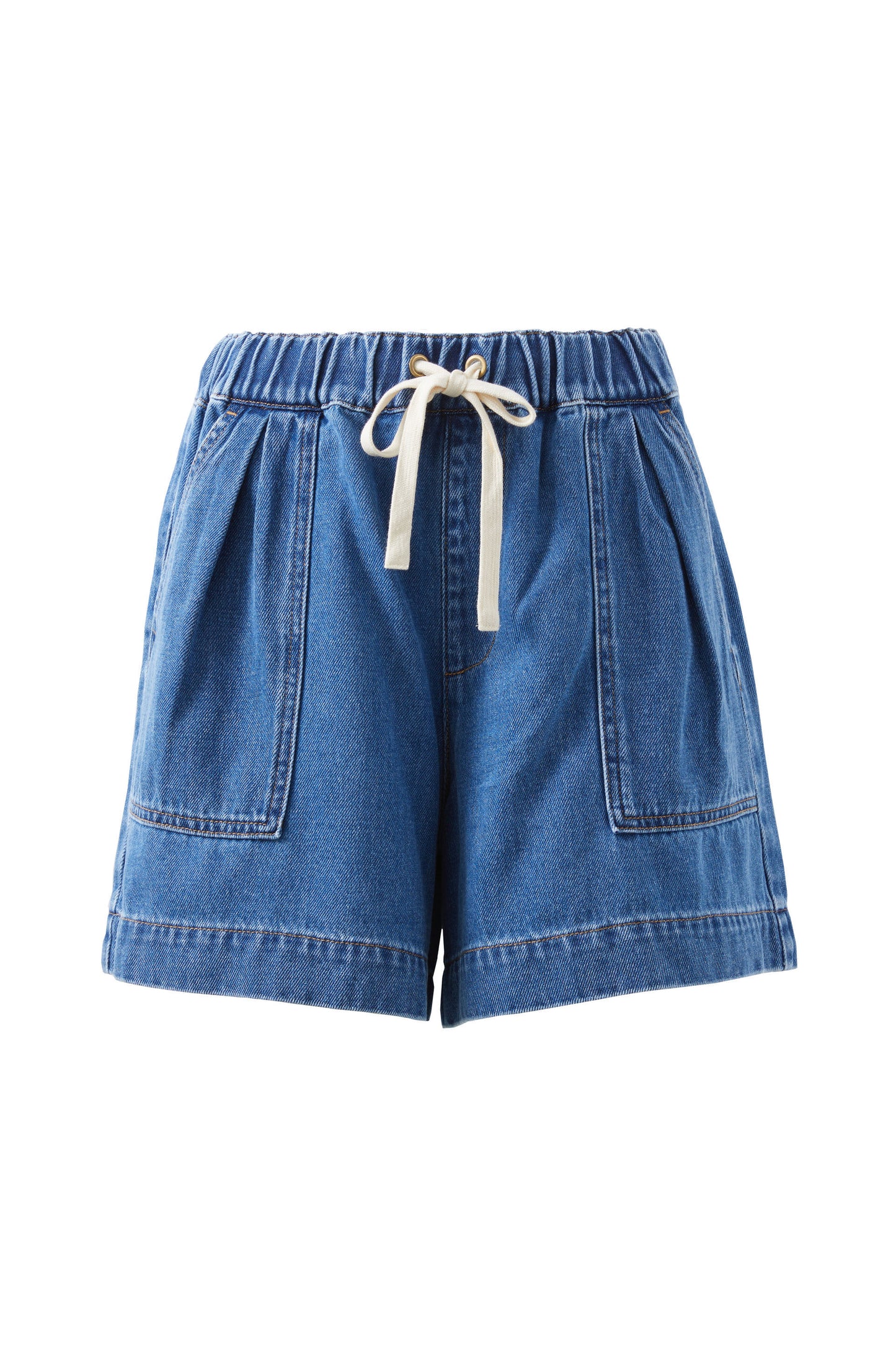 SHORT DARCY RELAXED EVERYDAY - WASHED INDIGO