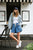 SHORT DARCY RELAXED EVERYDAY - WASHED INDIGO