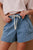 SHORT DARCY RELAXED EVERYDAY - INDIGO STRIPE