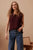 TANK MARGOT MESH KNIT - WINE