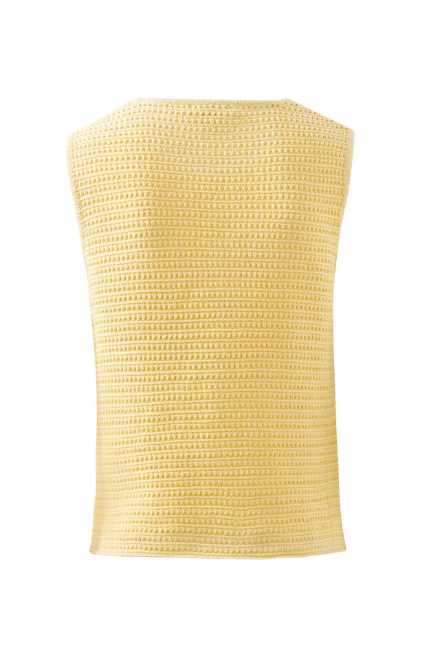 TANK MARGOT MESH - SUNNY YELLOW
