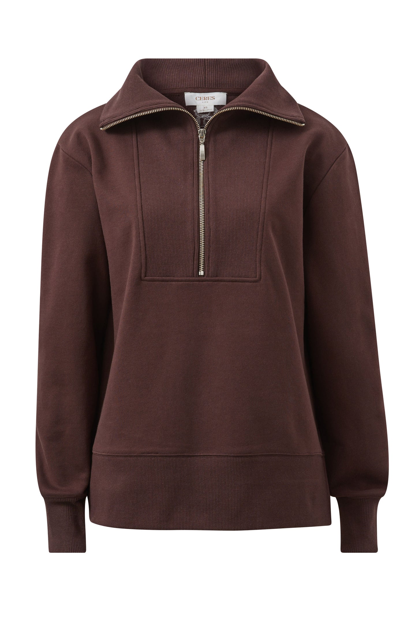 SWEAT ISABELLA HALF ZIP