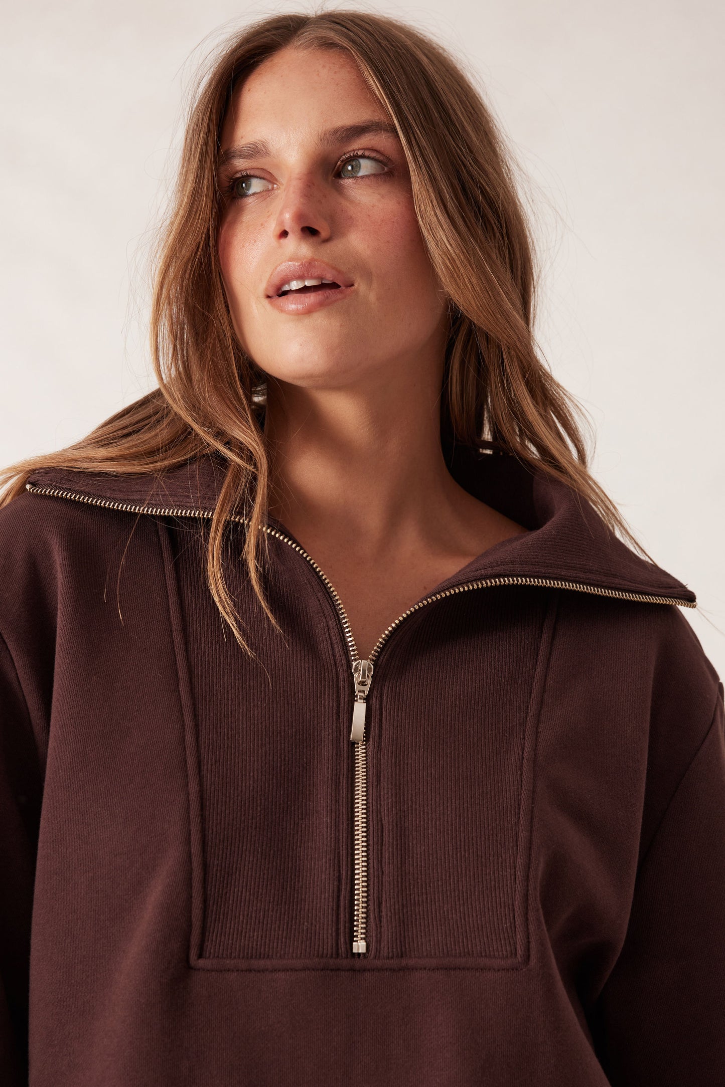SWEAT ISABELLA HALF ZIP