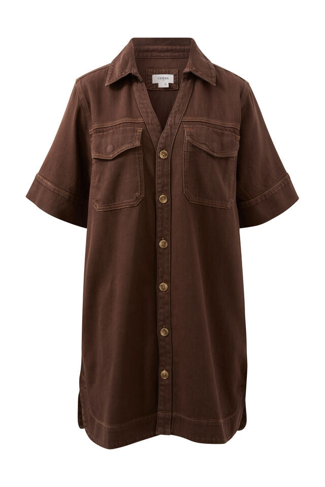 SAMMY RELAXED SHIRT DRESS