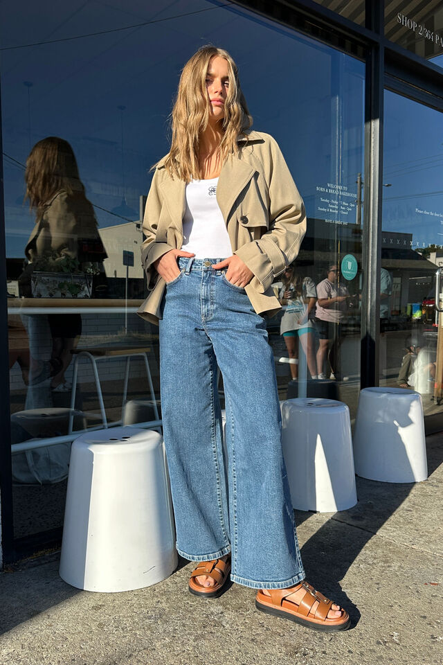JEAN EVIE WIDE LEG