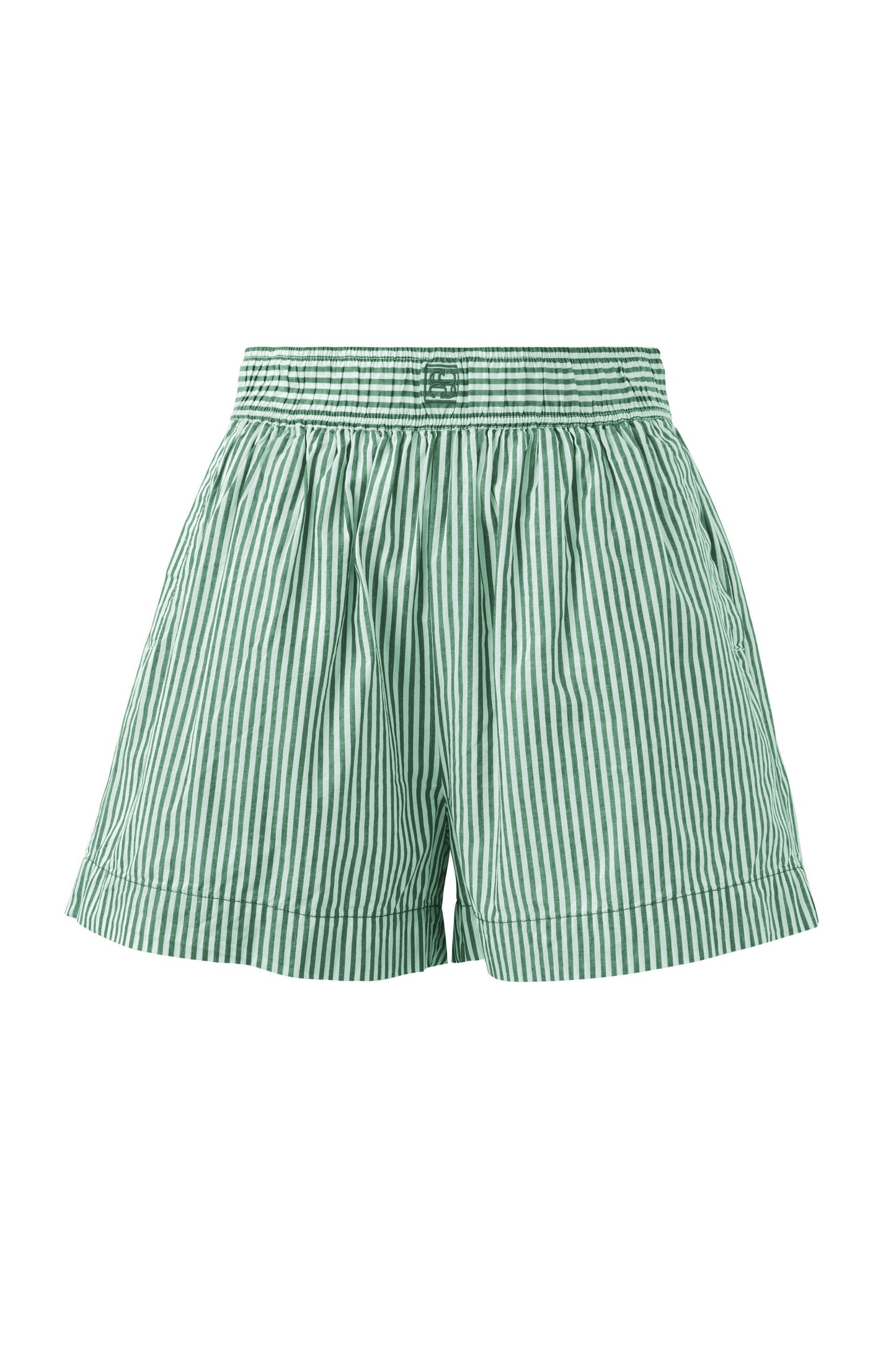 SHORT MILA - KELLY GREEN/WHITE STRIPE