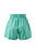 SHORT MILA - ZESTY GREEN TRIPLE STRIPE