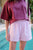 SHORT MILA - HIBISCUS PINK STRIPE