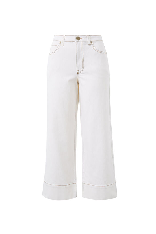JEAN JUDE WIDE LEG CROP
