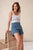 SHORT ESTHER DENIM PATCH POCKET
