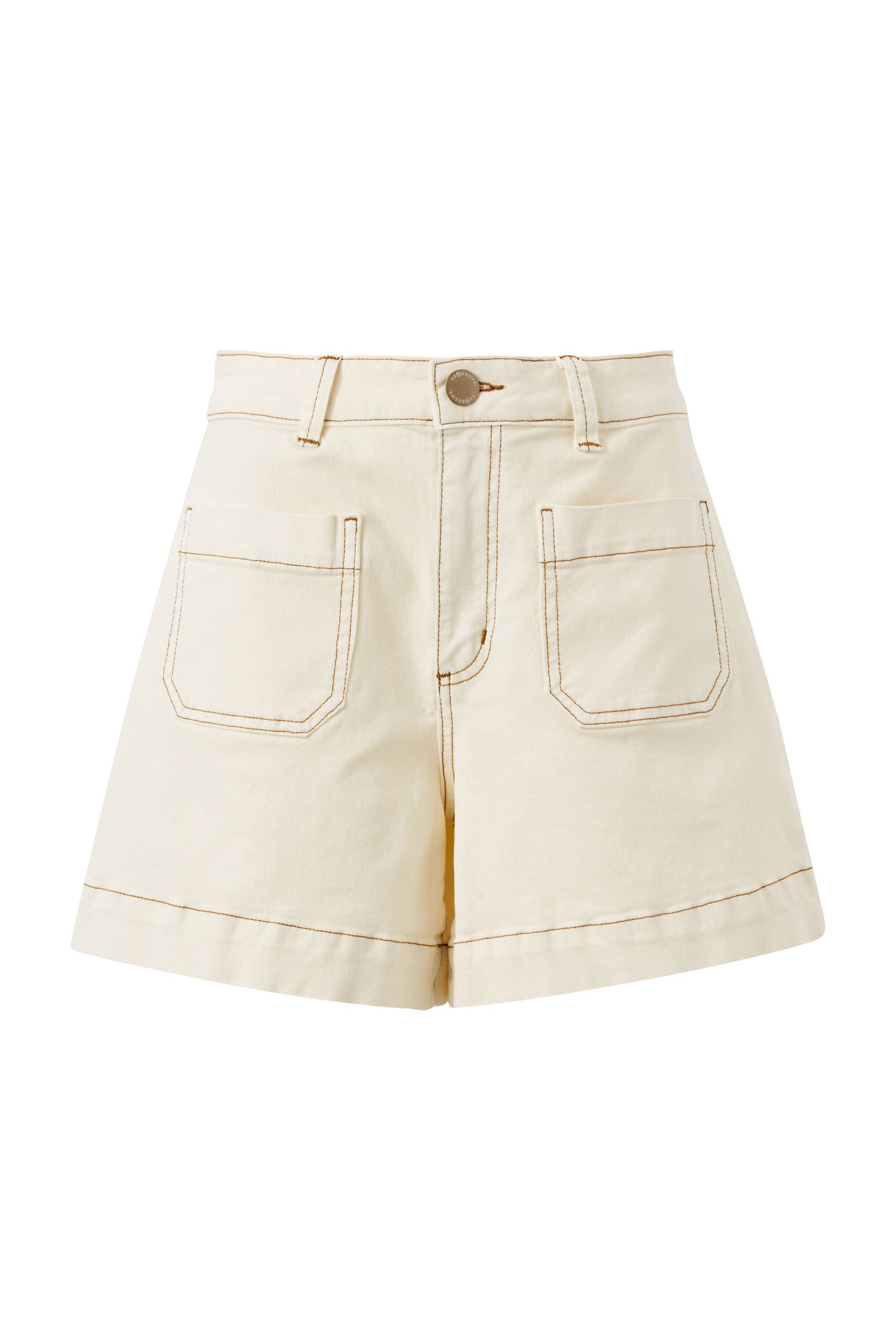 SHORT ESTHER DENIM PATCH POCKET